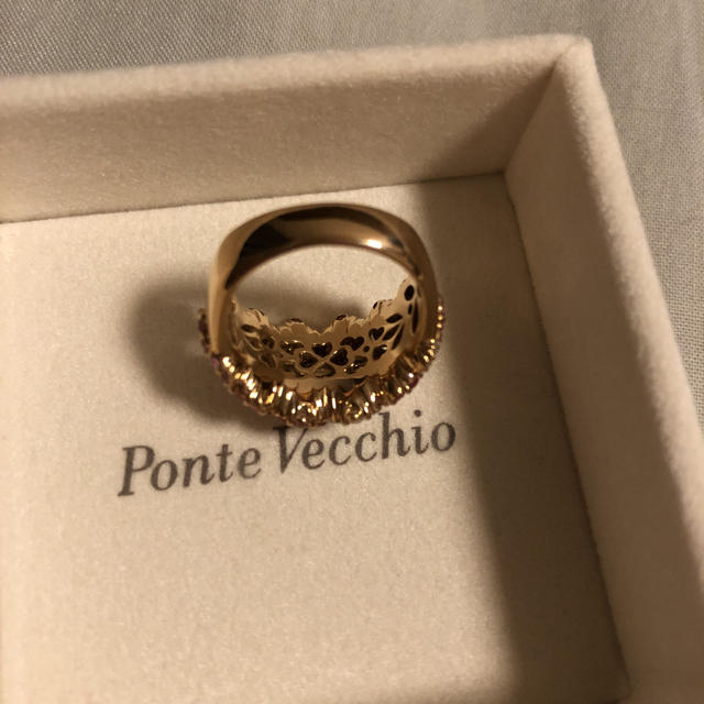 PonteVecchio(ポンテヴェキオ)のponte vecchio リング　K18PG 1.20 0.80 レディースのアクセサリー(リング(指輪))の商品写真