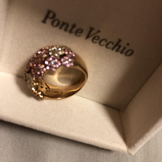 PonteVecchio(ポンテヴェキオ)のponte vecchio リング　K18PG 1.20 0.80 レディースのアクセサリー(リング(指輪))の商品写真