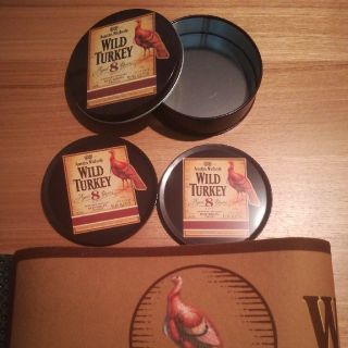 WILD TURKEY コースター&バーマット(ウイスキー)