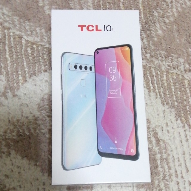 【新品・未開封品】TCL-10Lite ブルー　simフリースマホ