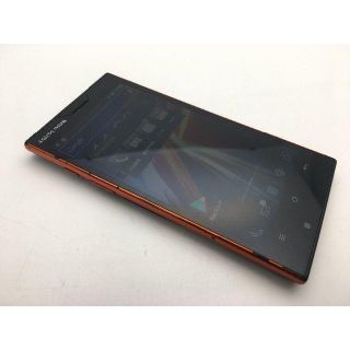 シャープ(SHARP)の08【中古】SIMロック解除済SIMフリー ネイビー ソフトバンク 104SH(スマートフォン本体)