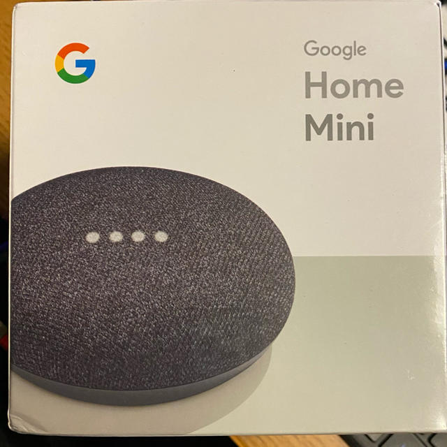 ANDROID(アンドロイド)の新品未使用 GOOGLE HOME MINI CHARCOAL チャコール スマホ/家電/カメラのオーディオ機器(スピーカー)の商品写真