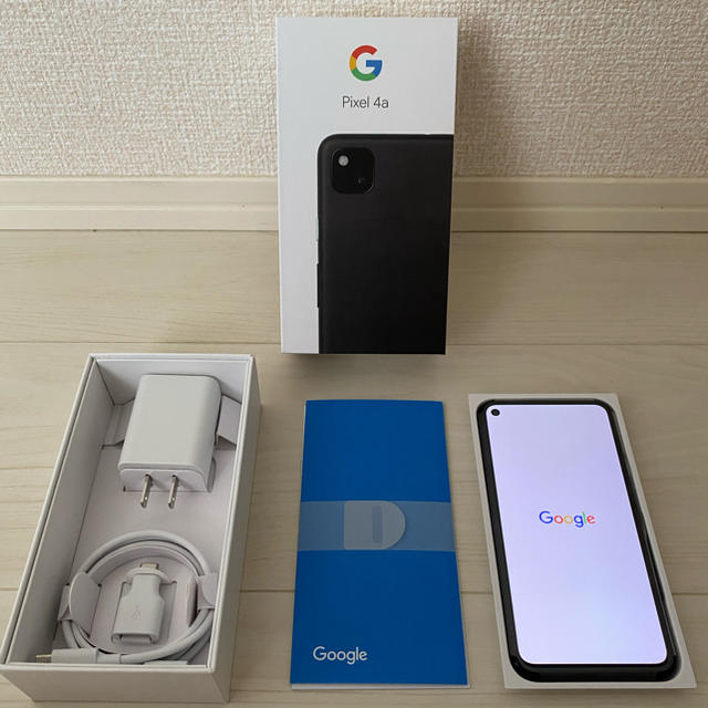 スマートフォン本体新品！Google Pixel4a 128g ソフトバンク　SIMロッククリア済