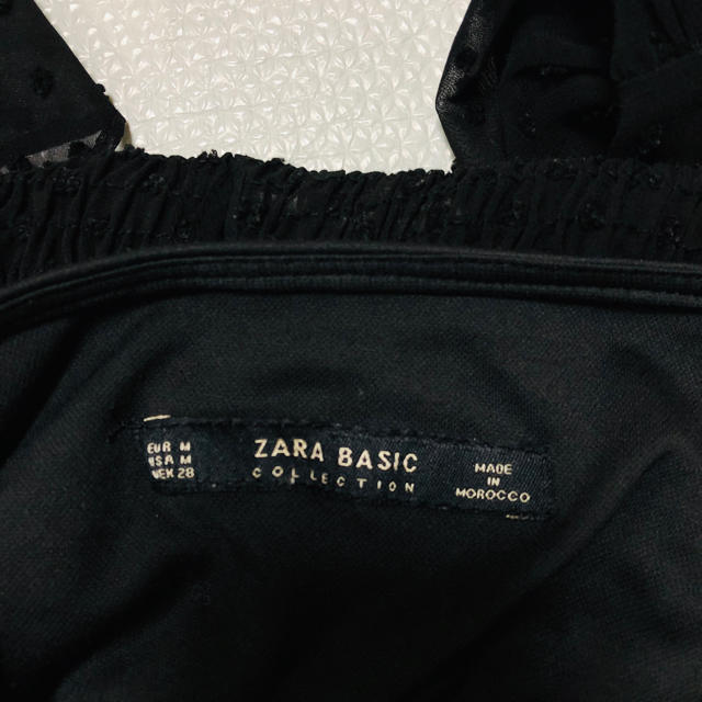 ZARA(ザラ)のZARA⭐︎シースルーワンピース⭐︎妊婦 キッズ/ベビー/マタニティのマタニティ(マタニティワンピース)の商品写真