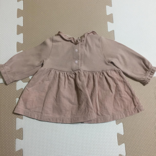 petit main(プティマイン)のプティマイン 70 長袖 ロンT 女の子 キッズ/ベビー/マタニティのベビー服(~85cm)(Ｔシャツ)の商品写真