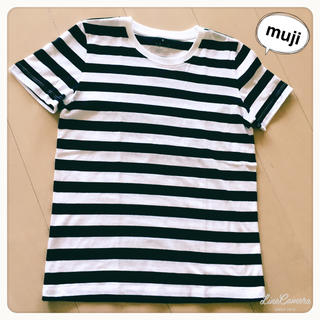 ムジルシリョウヒン(MUJI (無印良品))の無印良品 ボーダーTシャツ(Tシャツ(半袖/袖なし))