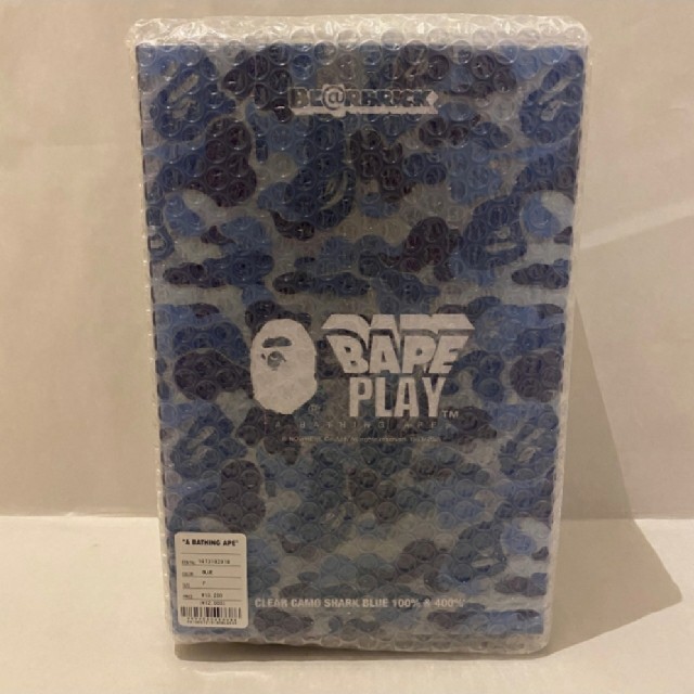 MEDICOM TOY(メディコムトイ)のBAPE BE@RBRICK ABC CAMO SHARK 100%&400%  エンタメ/ホビーのフィギュア(その他)の商品写真