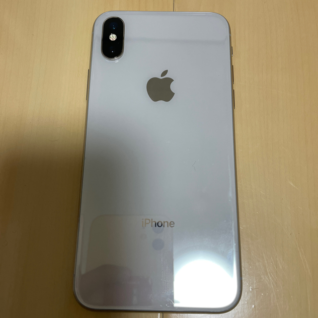 スマートフォン/携帯電話iPhone X 本体 シルバー 64GB SIMフリー