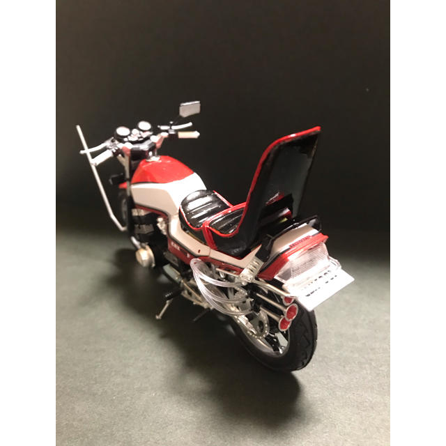 AOSHIMA(アオシマ)の1/12 プラモデル CBX400F 族車 【完成品】 エンタメ/ホビーのおもちゃ/ぬいぐるみ(模型/プラモデル)の商品写真