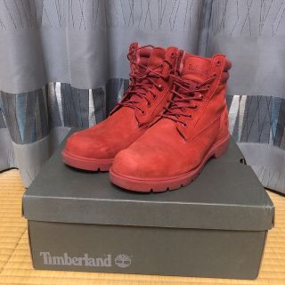 ティンバーランド(Timberland)の Timberland YOUTH 6 INCH BASIC BOOTS RED(ブーツ)