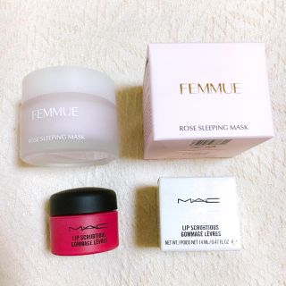 コスメキッチン(Cosme Kitchen)のFEMMUEの保湿クリーム&MACスクラブSet(その他)