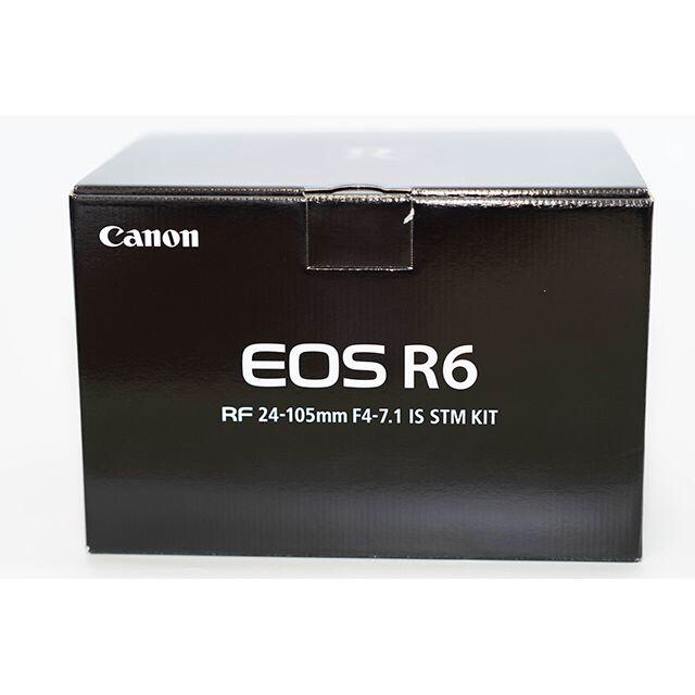 Canon(キヤノン)の国内正規品CANON EOS R6 RF24-105 IS STM レンズキット スマホ/家電/カメラのカメラ(ミラーレス一眼)の商品写真