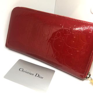 クリスチャンディオール(Christian Dior)のクリスチャンディオール☆エナメル長財布(財布)