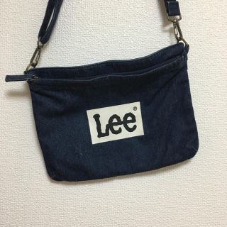 ライトオン(Right-on)のLee サコッシュ ショルダーバッグ ネイビー デニム(ショルダーバッグ)