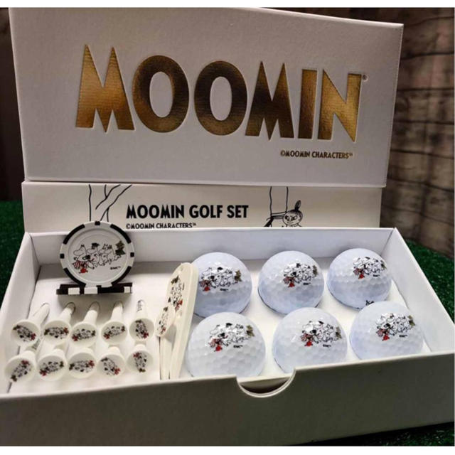 オープンセール 福袋 日本未発売】moomin ムーミン/ ゴルフセット ギフトボックス！の その他