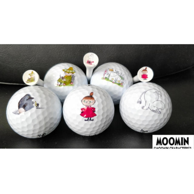 日本未発売】moomin ムーミン/ ゴルフセット ギフトボックス！の