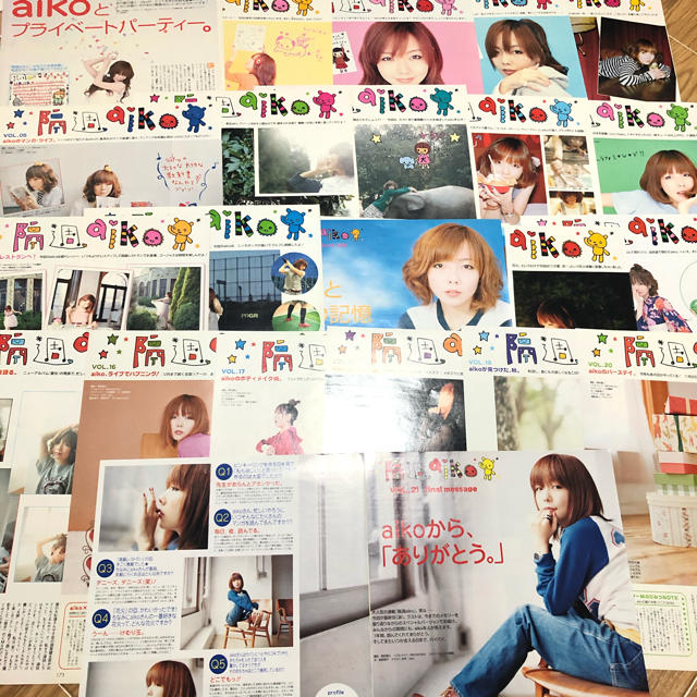 podo様専用 隔週aiko フルセット non-no企画 2006年 22回分の通販 by