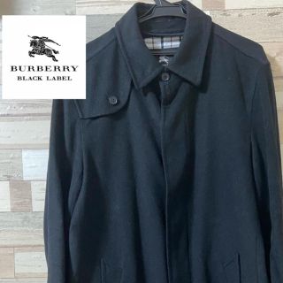 バーバリーブラックレーベル(BURBERRY BLACK LABEL)の【バーバリー】ライナー付きステンカラーコート　メンズL(ステンカラーコート)