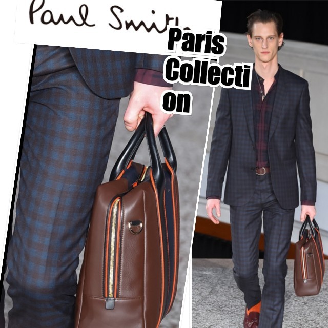 Paul Smith(ポールスミス)の完全新品 定価5.4万★Paul Smithパンツパリコレ着用 チェック美ライン メンズのパンツ(スラックス)の商品写真
