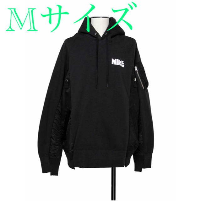 爆買いセール!】 かまぼこ様専用 NIKE x SACAI Hoodie Black パーカー