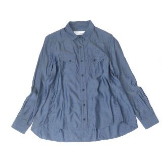 ドゥーズィエムクラス(DEUXIEME CLASSE)のドゥーズィエムクラス karatto　微光沢テンセルシャンブレー シャツ(シャツ/ブラウス(長袖/七分))