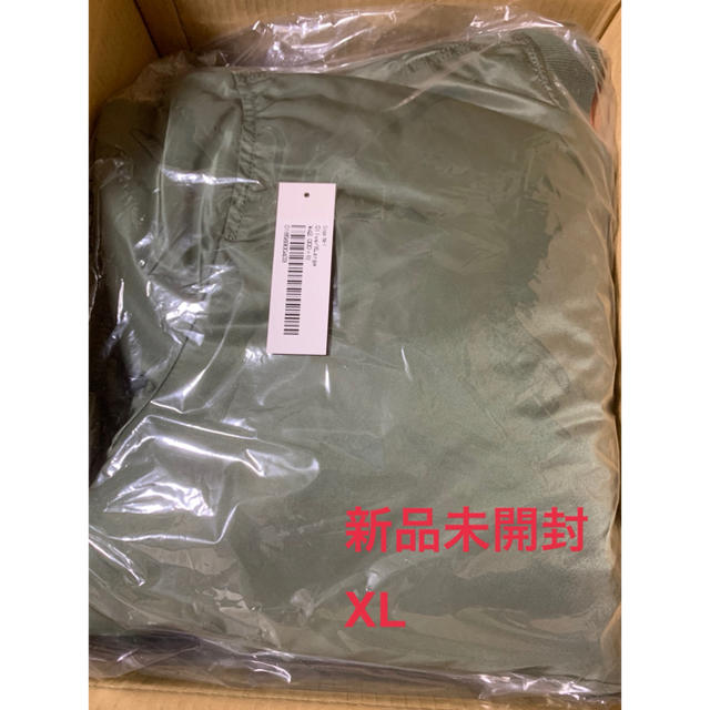 【新品未開封・送料無料】Supreme Globe MA-1 Olive XL