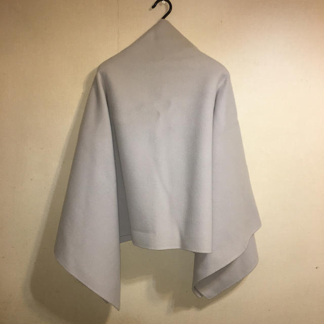 美品 DKNY ダナキャランニューヨーク ポンチョ コート FREE