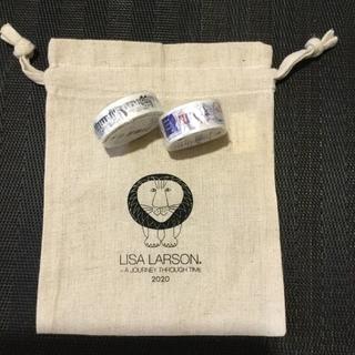 リサラーソン(Lisa Larson)のリサラーソン展【非売品】巾着＆マスキングテープ(その他)