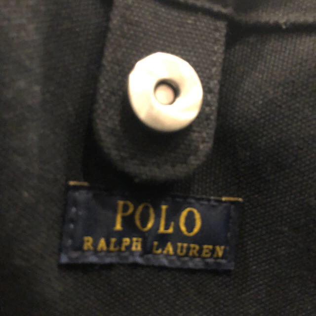 POLO RALPH LAUREN(ポロラルフローレン)のpolo ラルフローレン　トートバッグ　ブラック レディースのバッグ(トートバッグ)の商品写真