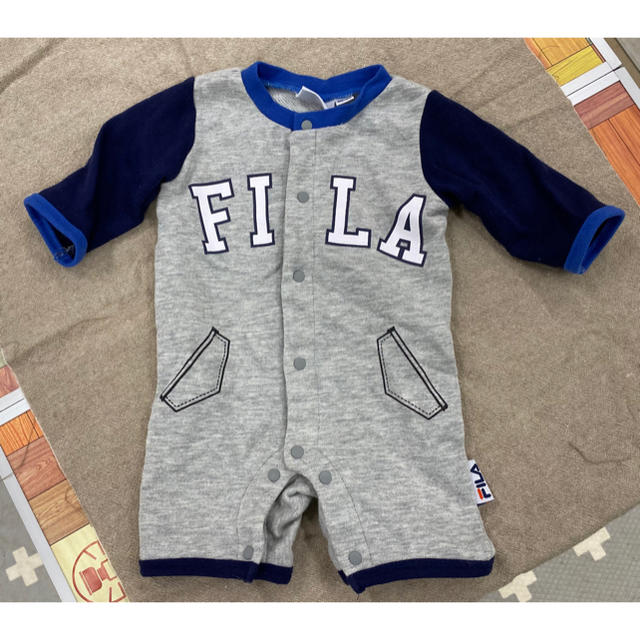 FILA(フィラ)のロンパース　FILA 男の子　50〜60㎝ キッズ/ベビー/マタニティのベビー服(~85cm)(ロンパース)の商品写真