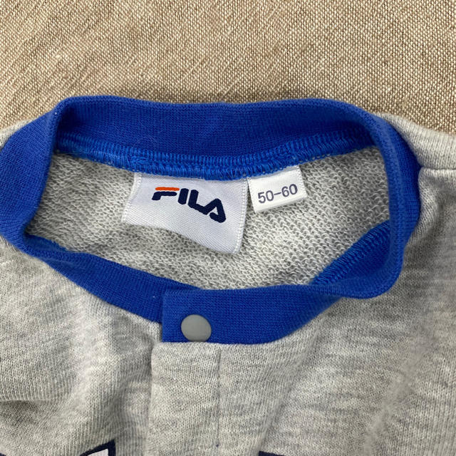 FILA(フィラ)のロンパース　FILA 男の子　50〜60㎝ キッズ/ベビー/マタニティのベビー服(~85cm)(ロンパース)の商品写真