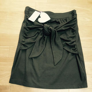 トランテアンソンドゥモード(31 Sons de mode)の腰巻風スカート(ひざ丈スカート)