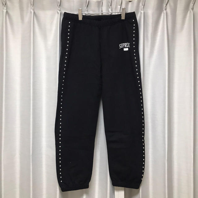 約76cm腿幅Supreme 18AW Studded Sweat Pant