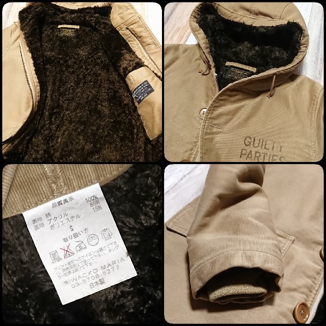 WACKO MARIA(ワコマリア)の定価73500円❇️WACKOMARIA N-1 デッキコート メンズのジャケット/アウター(モッズコート)の商品写真