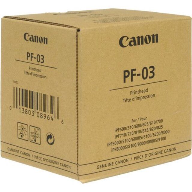 81％以上節約 Canon プリントヘッド PF-03