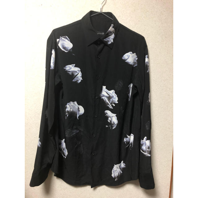 ラッドミュージシャン 18aw 花柄 standard shirt