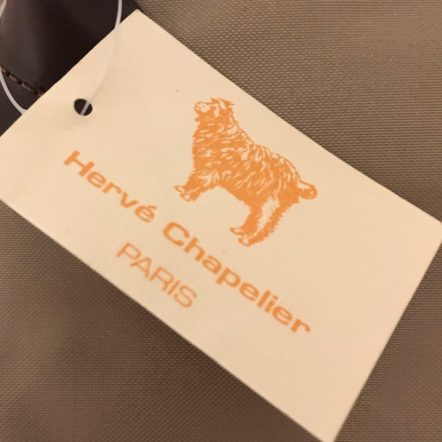 Herve Chapelier(エルベシャプリエ)の入手困難✳︎廃盤商品新品❗️羊タグ　エルベシャプリエ　レザーハンドル舟形バック レディースのバッグ(トートバッグ)の商品写真