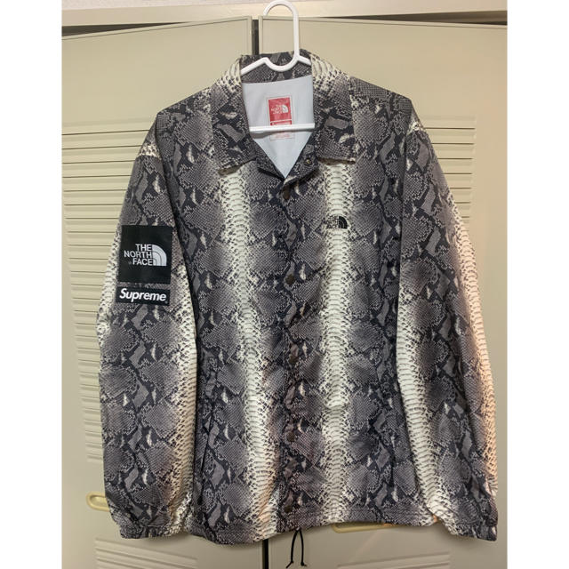 Supreme x TNF Snakeskin Coach Jacket!!