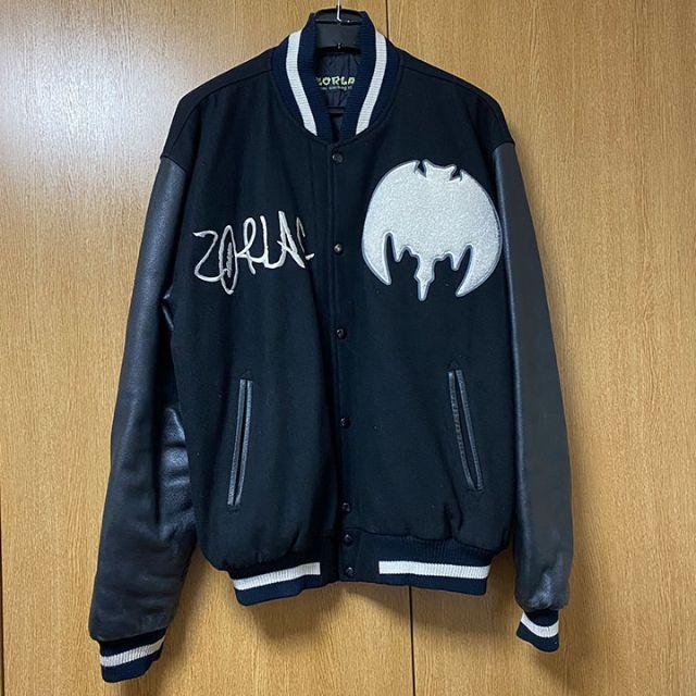 ZORLAC(ゾーラック)のサニーマン様専用 ZORLAC ゾーラック スタジャン 本レザー袖 XL メンズのジャケット/アウター(スタジャン)の商品写真