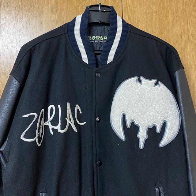 ZORLAC(ゾーラック)のサニーマン様専用 ZORLAC ゾーラック スタジャン 本レザー袖 XL メンズのジャケット/アウター(スタジャン)の商品写真