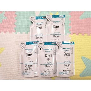 キュレル(Curel)の新品 5個 キュレル 洗顔料 つめかえ用(洗顔料)