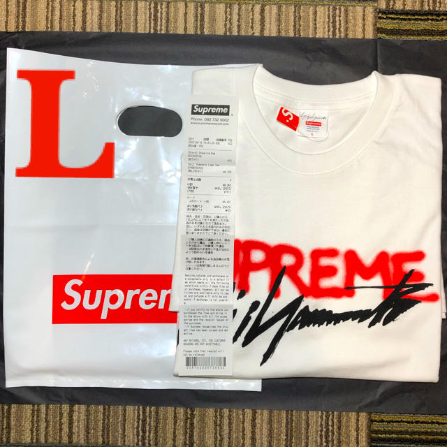 Supreme®/Yohji Yamamoto® Logo Tee シュプリームメンズ