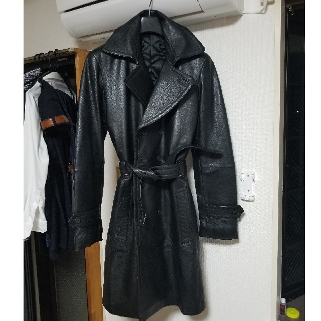 BURBERRY - ゴート レザー トレンチコート j.LINDBERGの通販 by