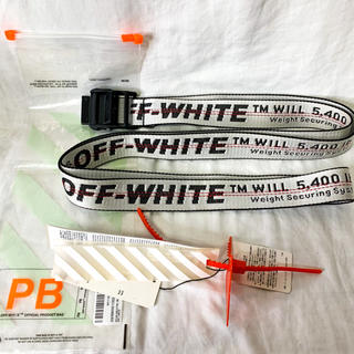 オフホワイト(OFF-WHITE)のオフホワイト ベルト GR8購入確実正規品 訳ありの為特別価格 (ベルト)