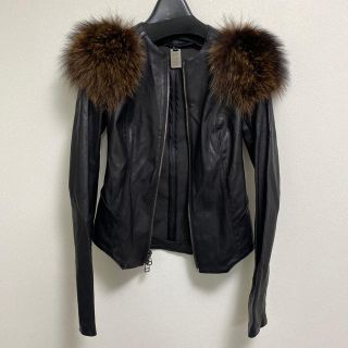 アレキサンダーマックイーン(Alexander McQueen)のトーマスワイルド　レザージャケット(ライダースジャケット)