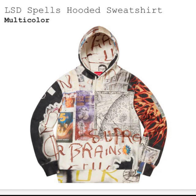 supreme LSD Spells Hooded Mサイズ