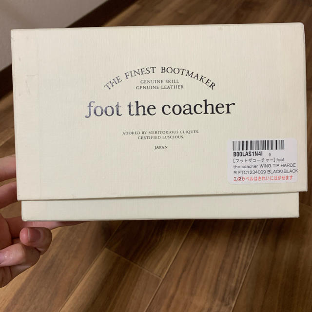 foot the coacher(フットザコーチャー)のfoot the coacher ウィングチップ　ブーツ メンズの靴/シューズ(ブーツ)の商品写真