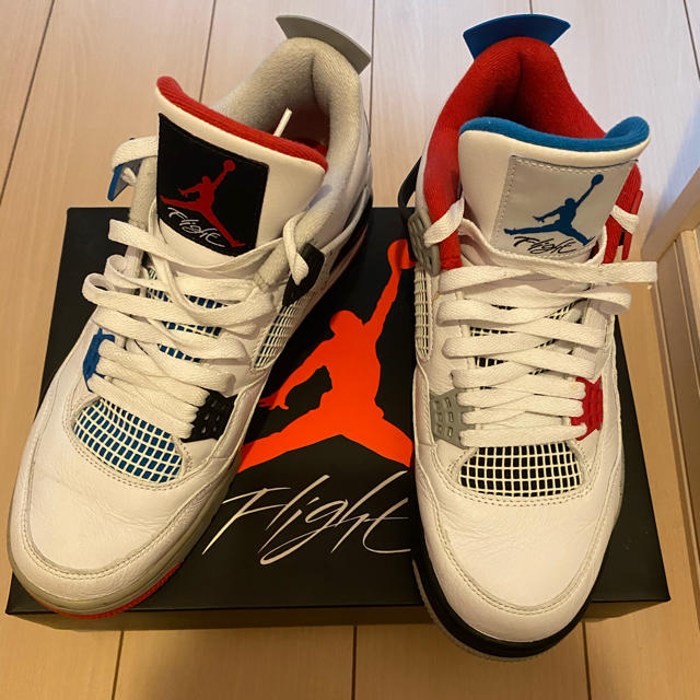 スニーカーNike AIR Jordan4 WHAT THE 28㎝