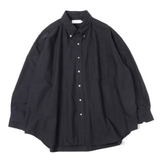 コモリ(COMOLI)のgraphpaper oversized oxford B.D shirt 新品(シャツ)