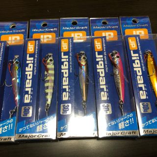 メジャークラフト(Major Craft)のメジャークラフト　ジグパラ　30g ５個セット　①(ルアー用品)